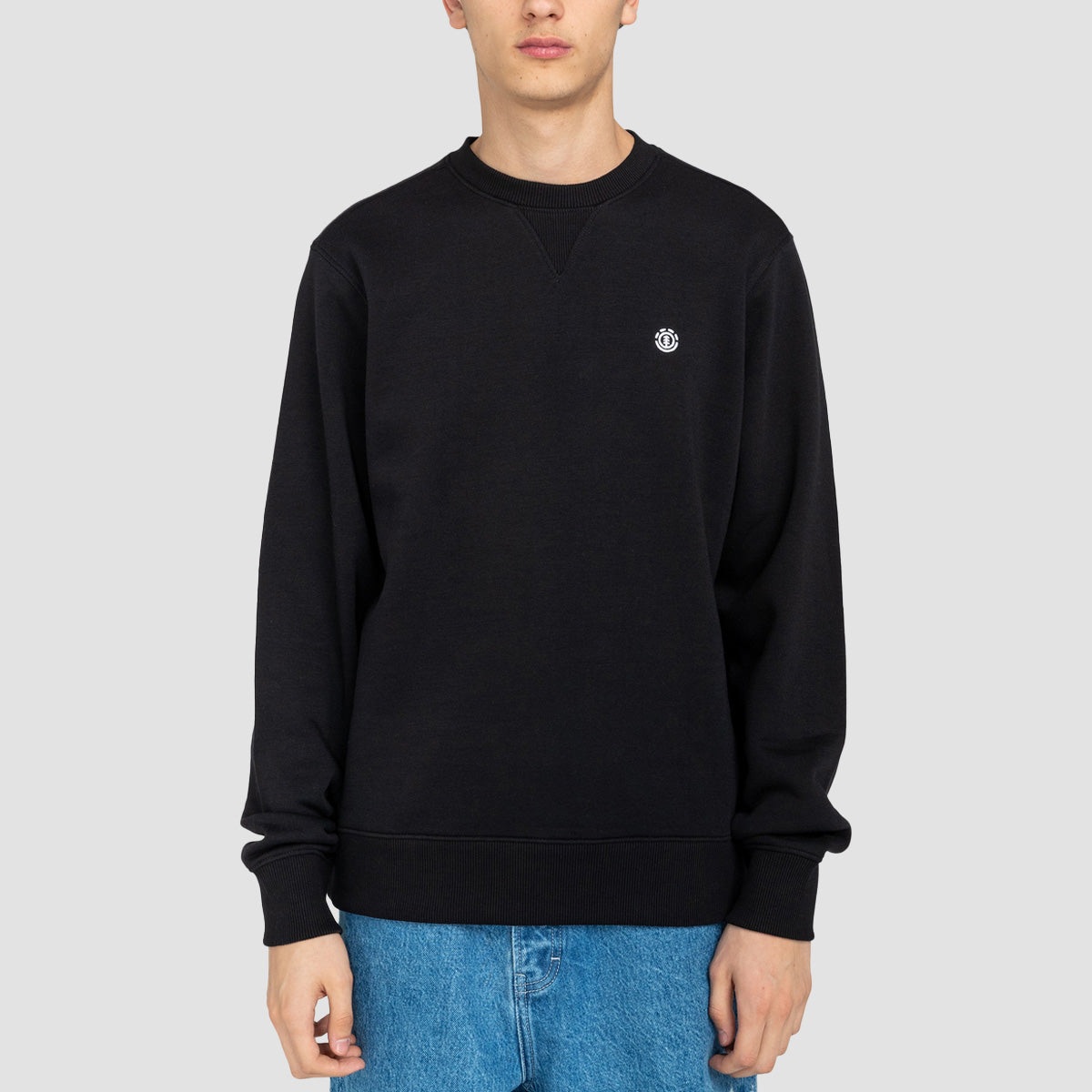 Element Cornell Classic Crew Sweatshirt Flint Black