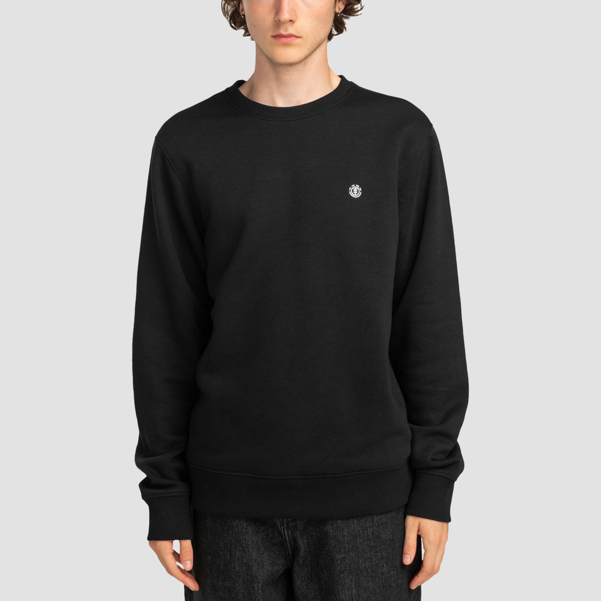 Element Cornell Classic Crew Sweatshirt Flint Black