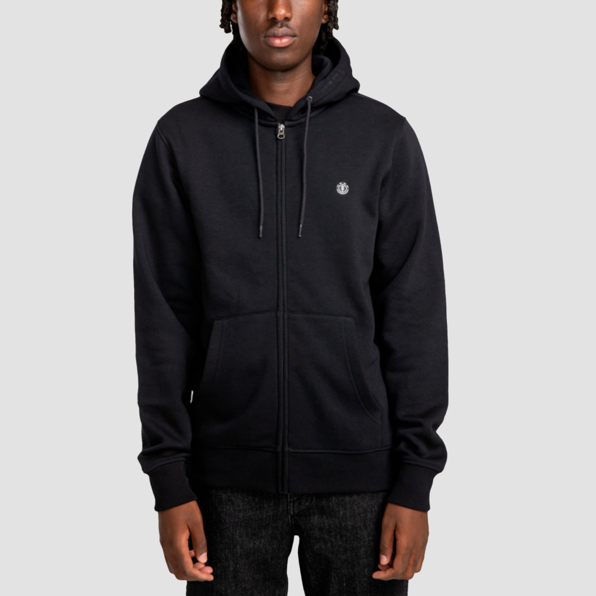 Element Cornell Classic Zip Hoodie Flint Black