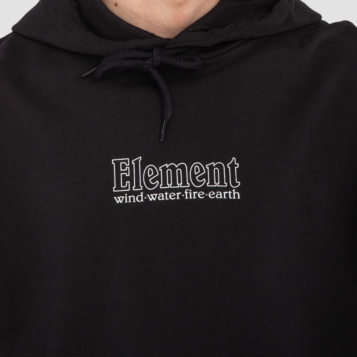 Element Dial Pullover Hoodie Flint Black