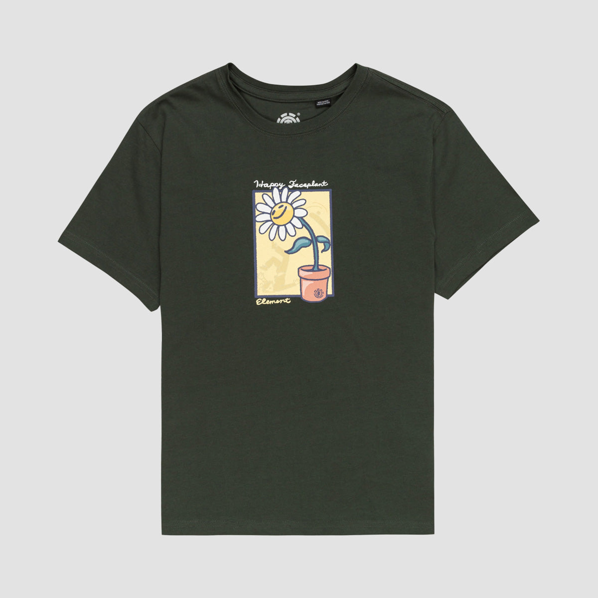 Element Happy Faceplant T-Shirt Deep Forest - Kids