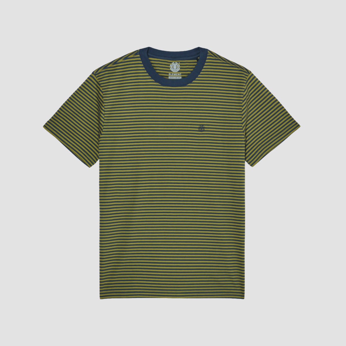 Element Icon Embroidery T-Shirt Dark Slate/Green Olive