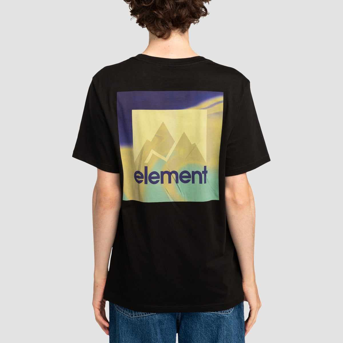 Element Joint Swirl T-Shirt Flint Black