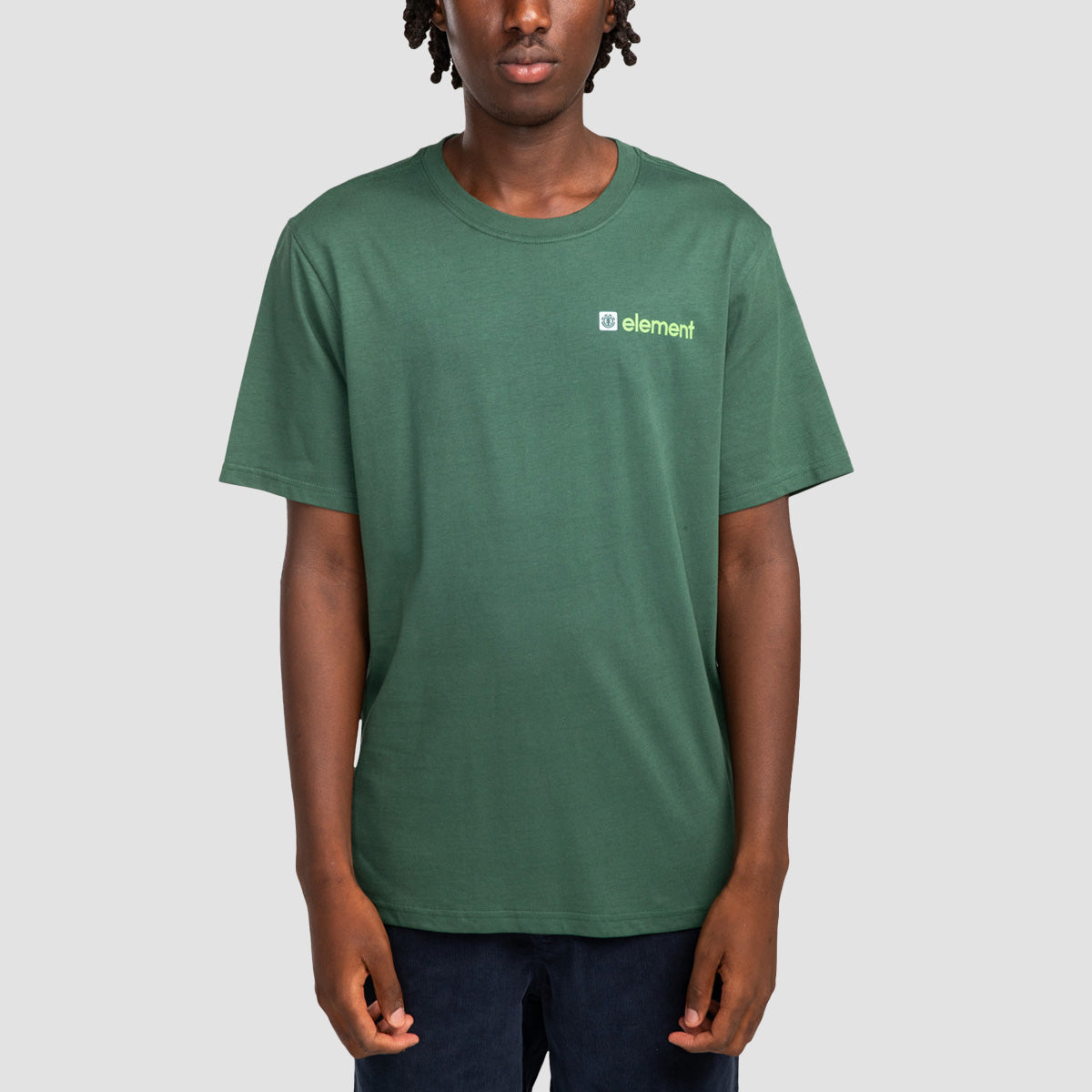 Element Joint Swirl T-Shirt Trekking Green