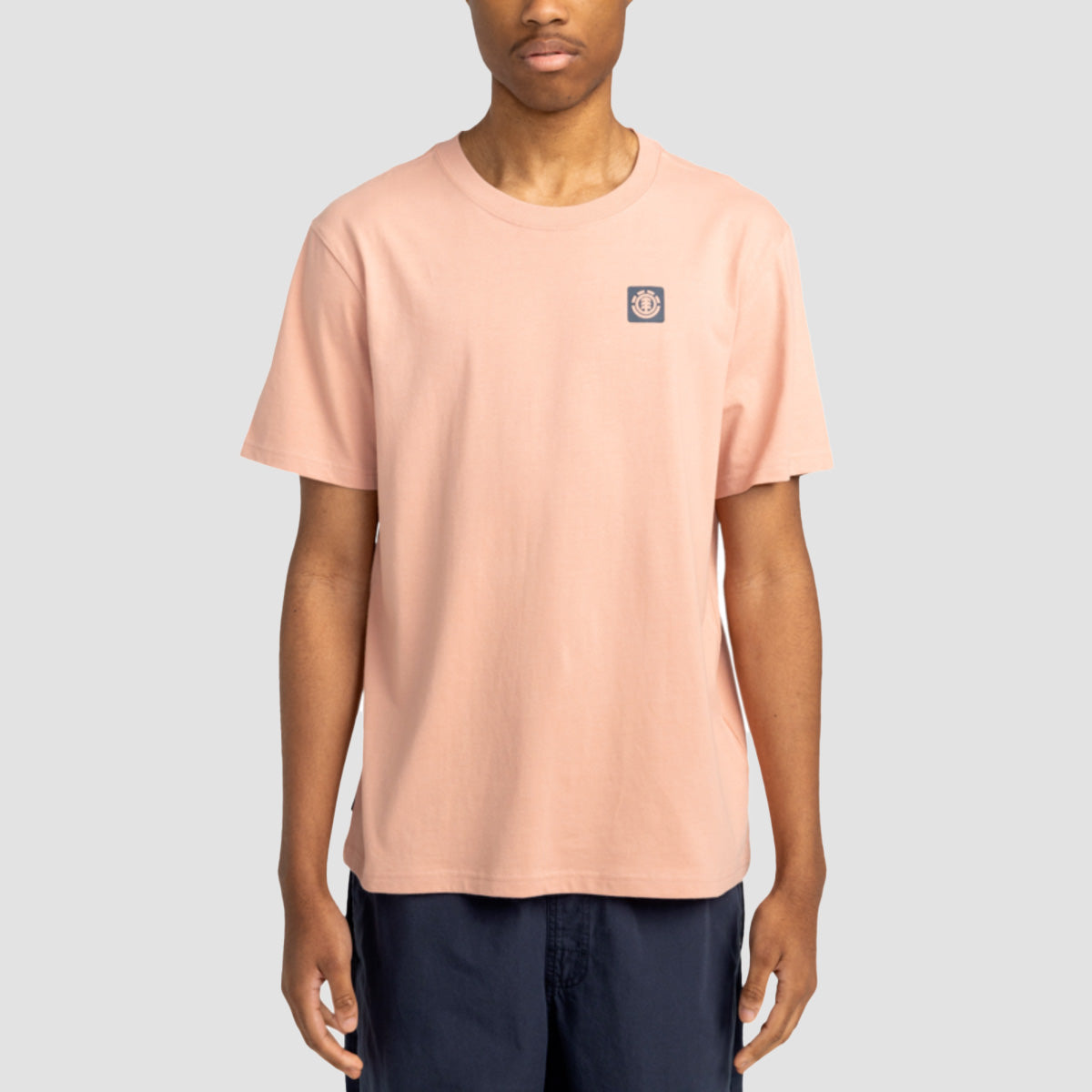 Element Joint Texture T-Shirt  Misty Rose