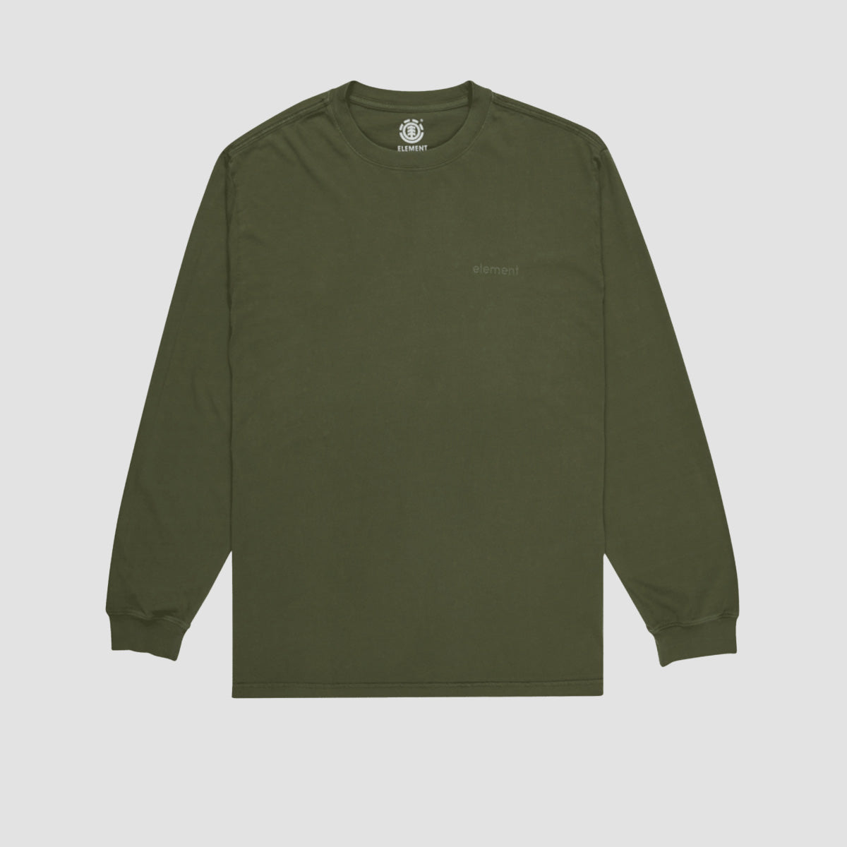 Element Lowcase Pigment Longsleeve T-Shirt Rifle Green
