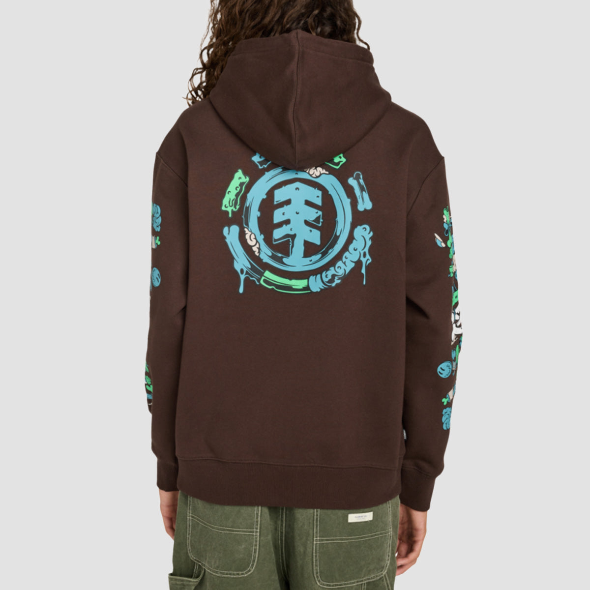 Element Rolling Dead Pullover Hoodie Java