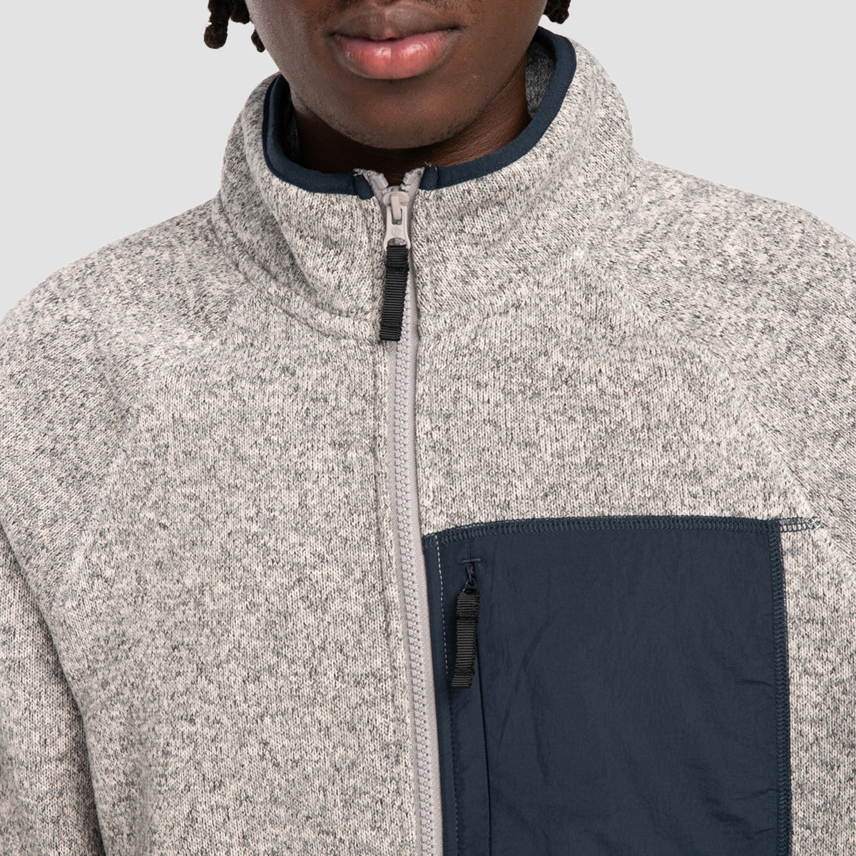 Element Sahtu Zip Sweatshirt Stone Heather