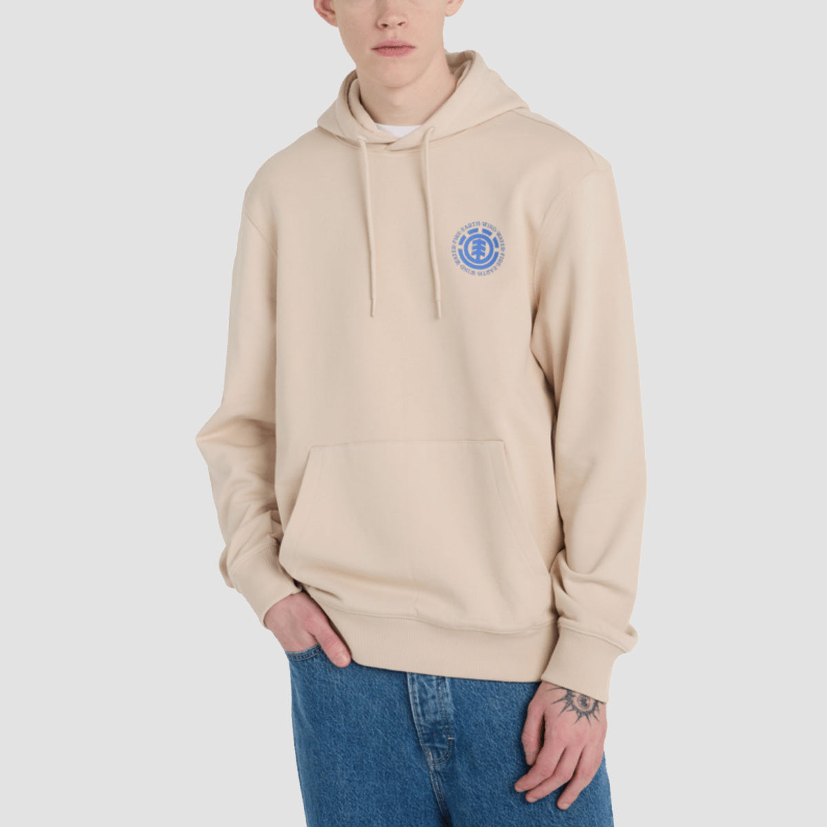 Element Seal BP Pullover Hoodie Oat Milk