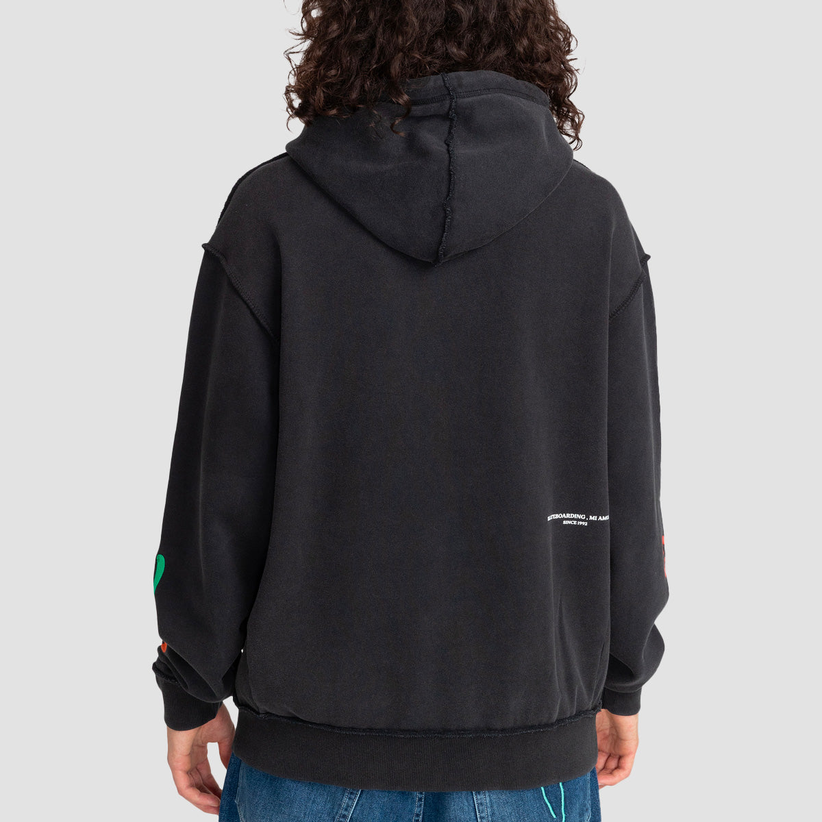 Element Skateboarding Mi Amor Pullover Hoodie Flint Black