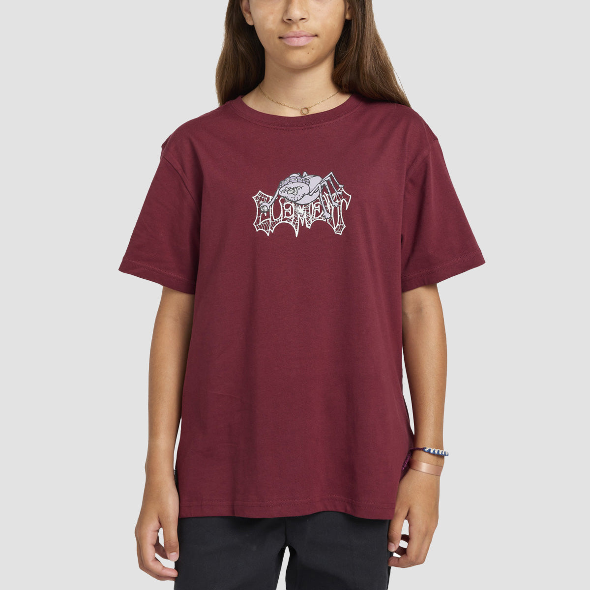 Element Spider T-Shirt Tawny Port - Kids