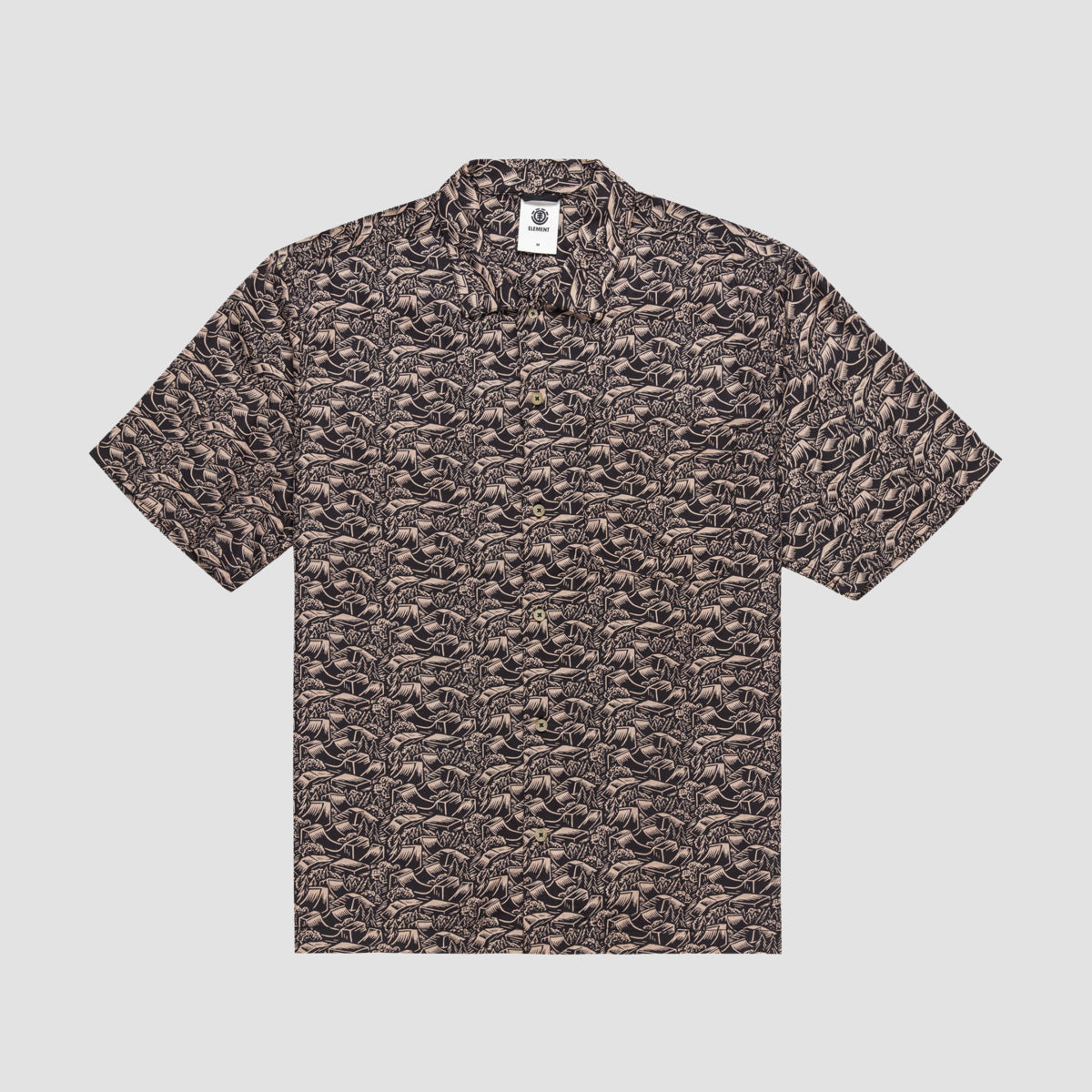 Element The Doers Short Sleeve Shirt Doers Off Black