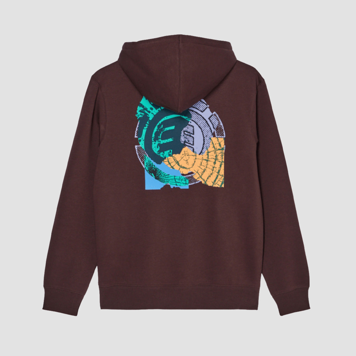 Element Torn Pullover Hoodie Java