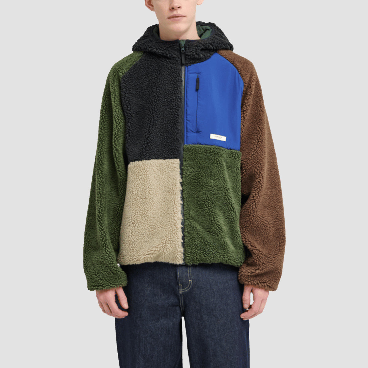 Element Wolfe Reversible Sherpa Jacket Multi