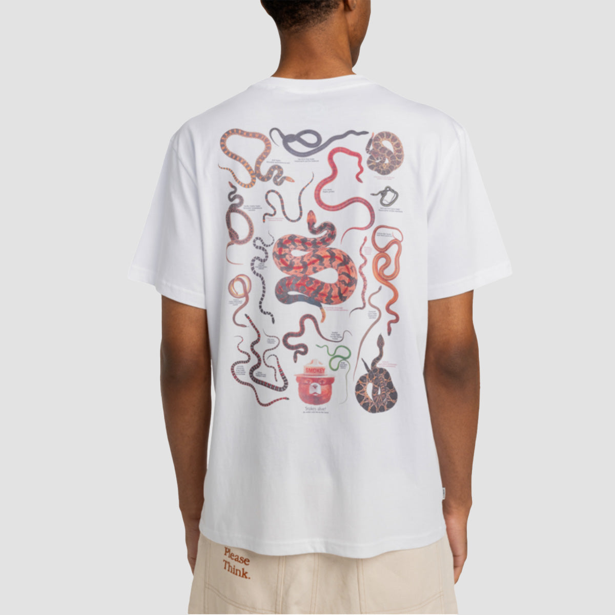 Element X Smokey Bear Nest T-Shirt Optic White