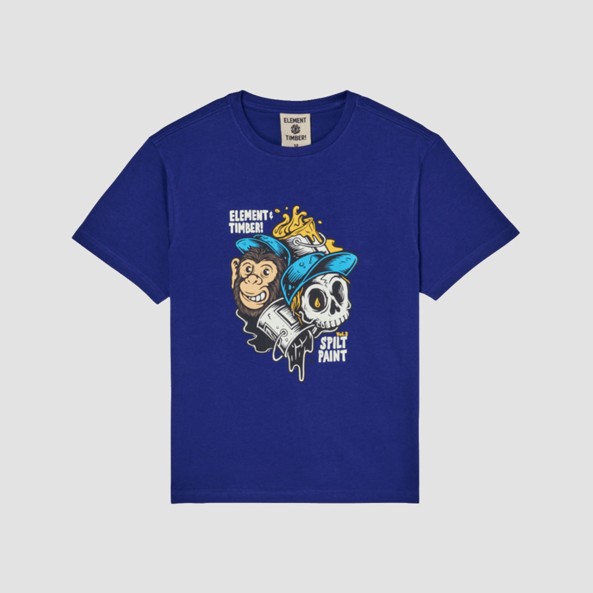 Element X Timber Flow T-Shirt Bellweather Blue - Kids
