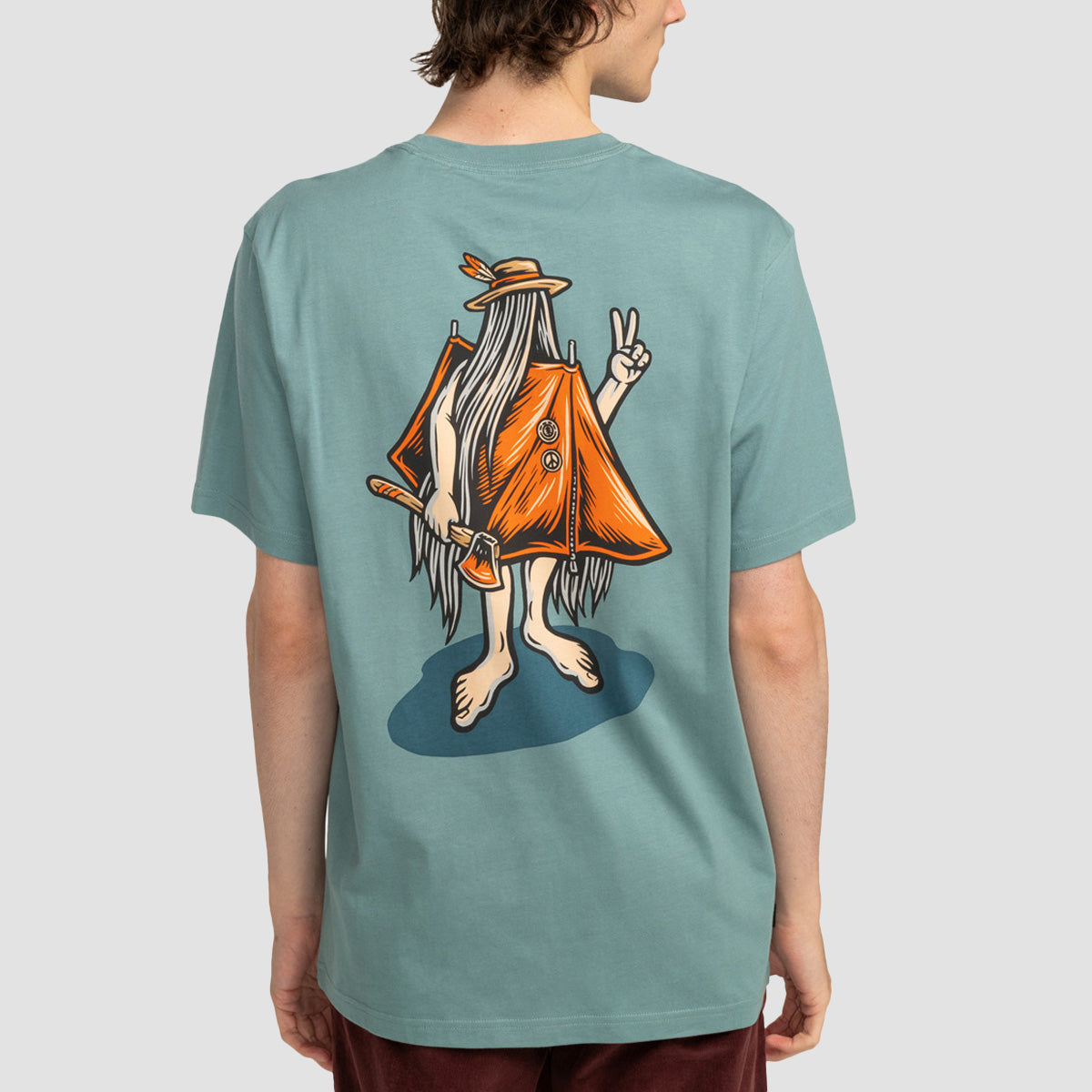 Element X Timber Happy Camper T-Shirt Trooper