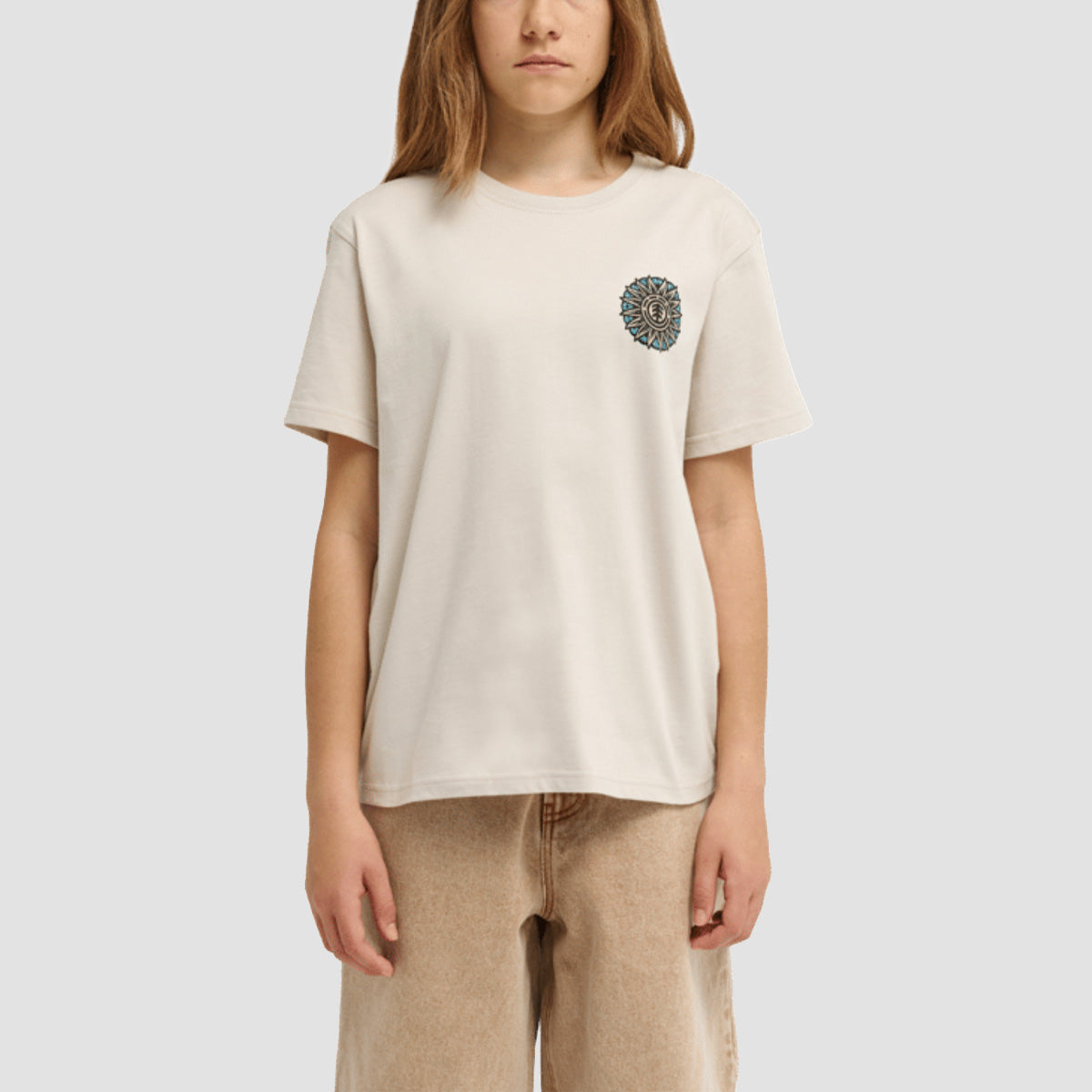 Element X Timber Orbit T-Shirt Oat Milk - Kids