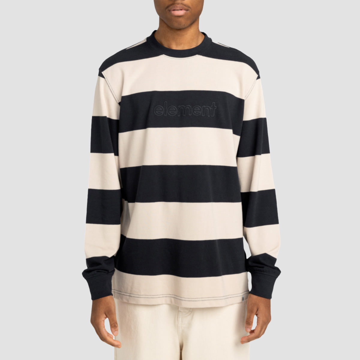Element Yacht Club Longsleeve T-Shirt Eclipse Navy/Oatmilk