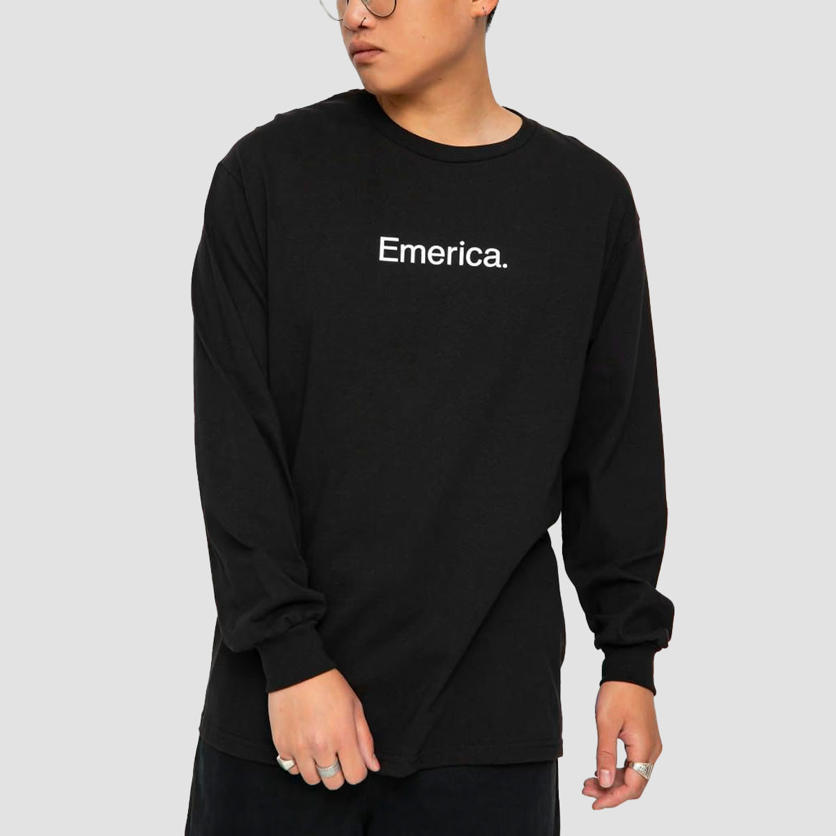 Emerica Eff Corporate Longsleeve T-Shirt Black