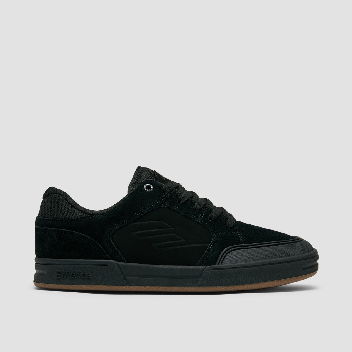 Emerica Heritic Shoes - Black/Black