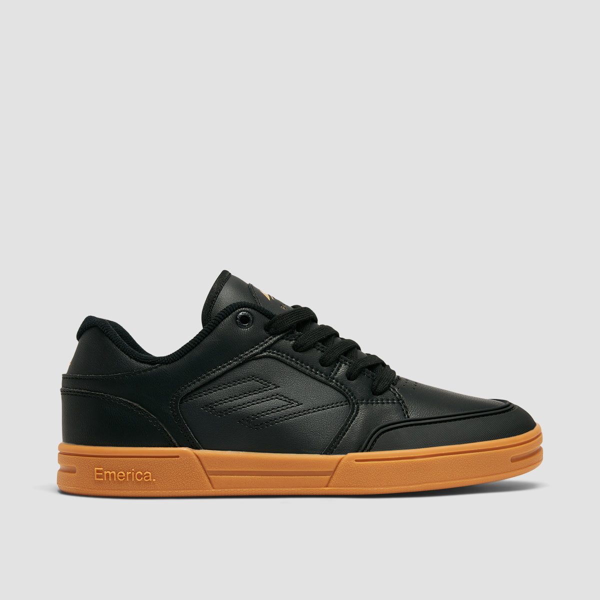 Emerica Heritic Shoes - Black/Gum