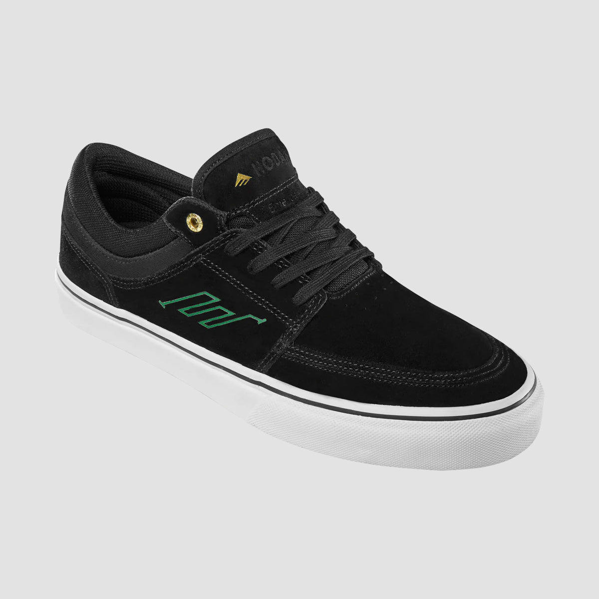 Emerica Hoban Shoes - Black/White/Gold