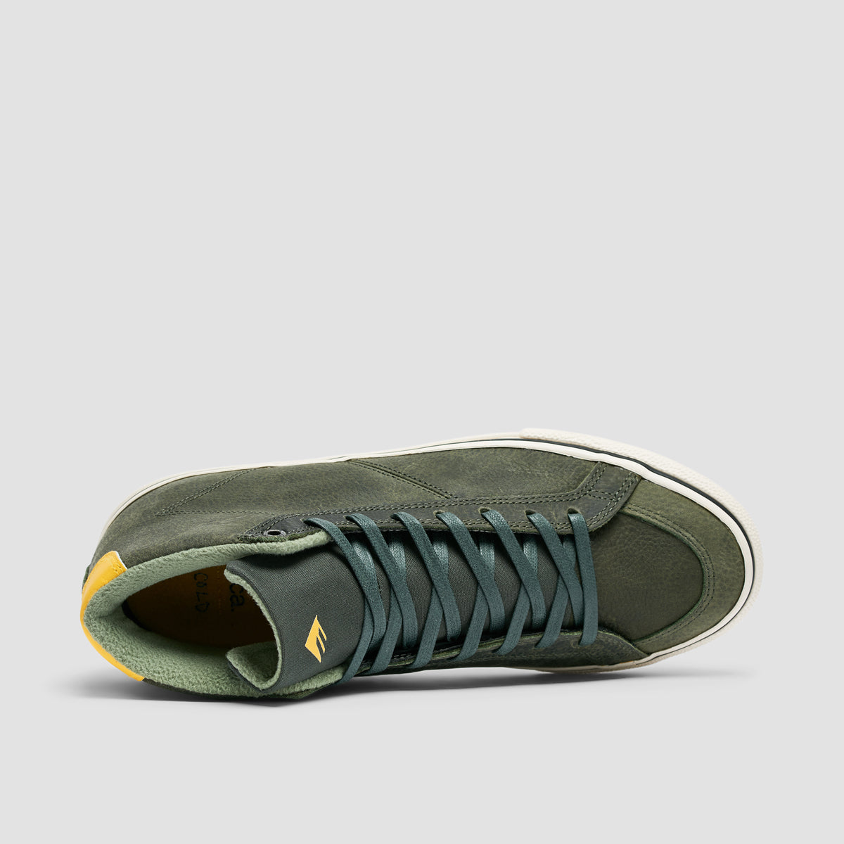 Emerica Omen High Top Shoes Olive