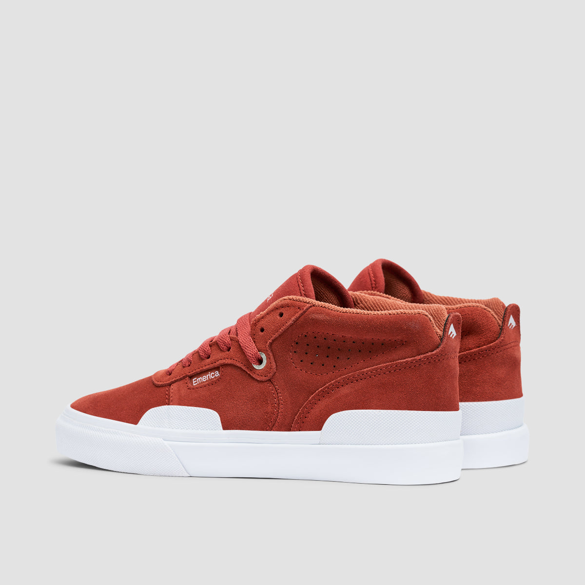 Emerica Pillar Mid Top Shoes Brick - Kids