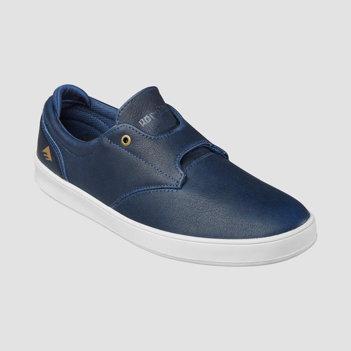 Emerica Romero Skater Slip On Shoes - Navy