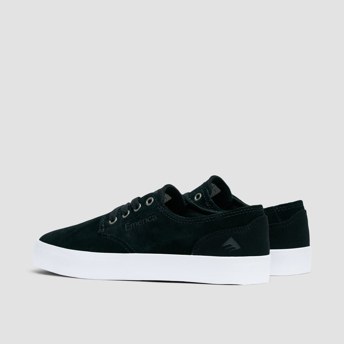 Emerica The Romero Laced Shoes Black/White/Gum - Kids