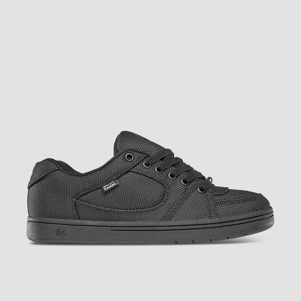 eS Accel Kevlar Shoes - Black/Black