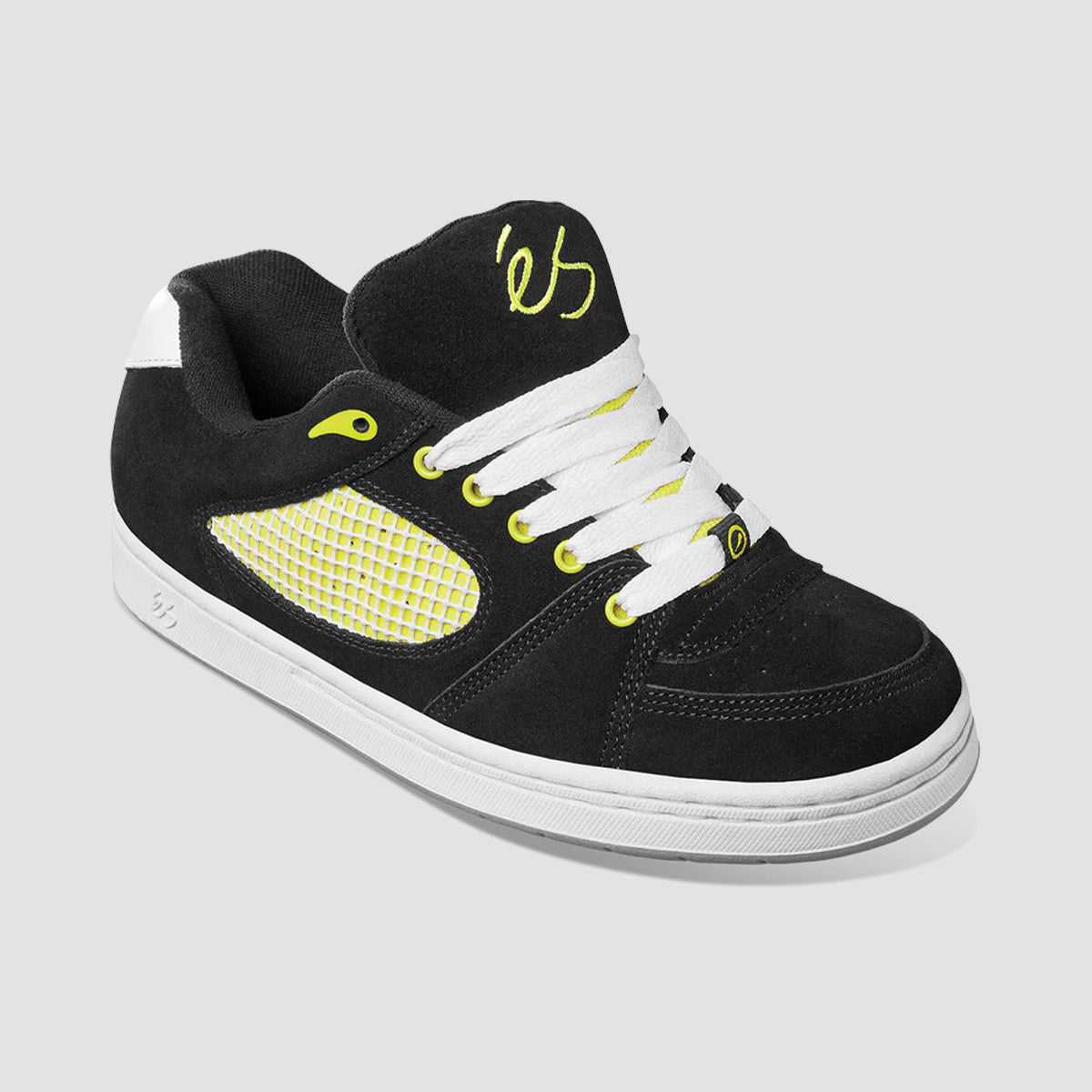 eS Accel OG X Chomp On Kicks Shoes - Black/White/Yellow