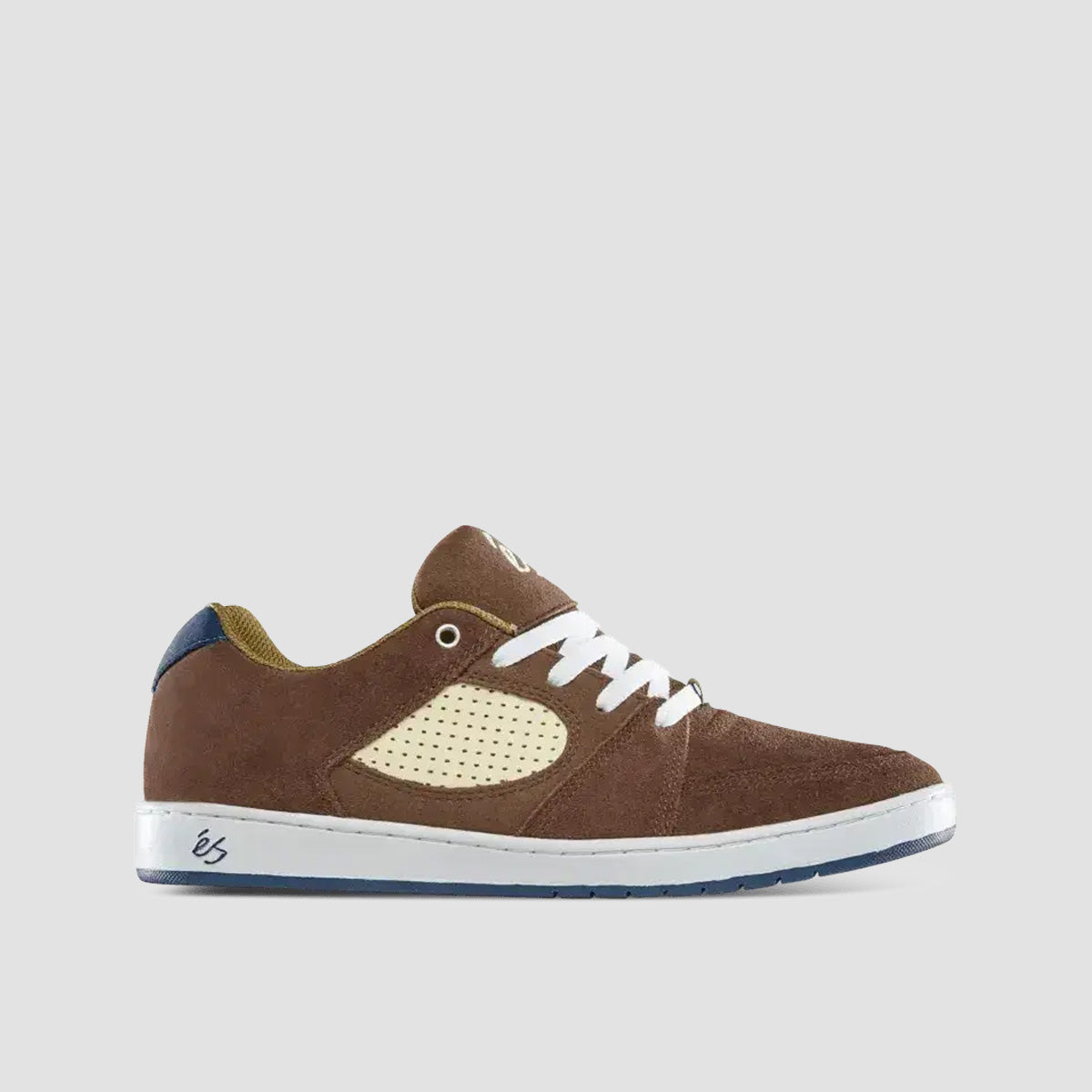eS Accel Slim Shoes - Brown/Tan/Blue