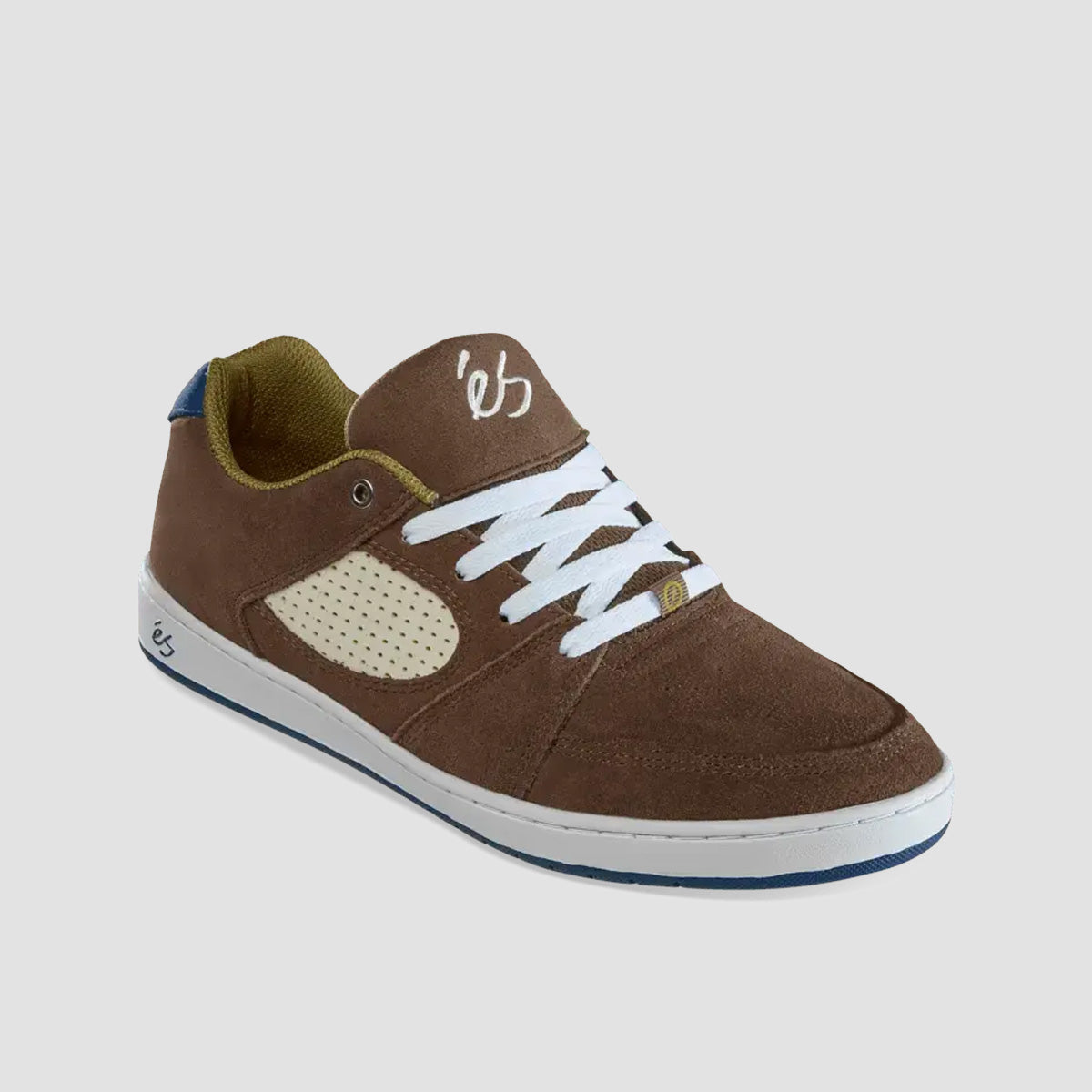 eS Accel Slim Shoes - Brown/Tan/Blue