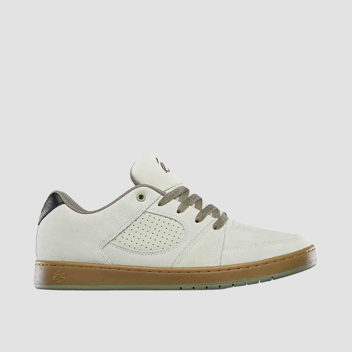 eS Accel Slim Shoes - White/Black/Gum