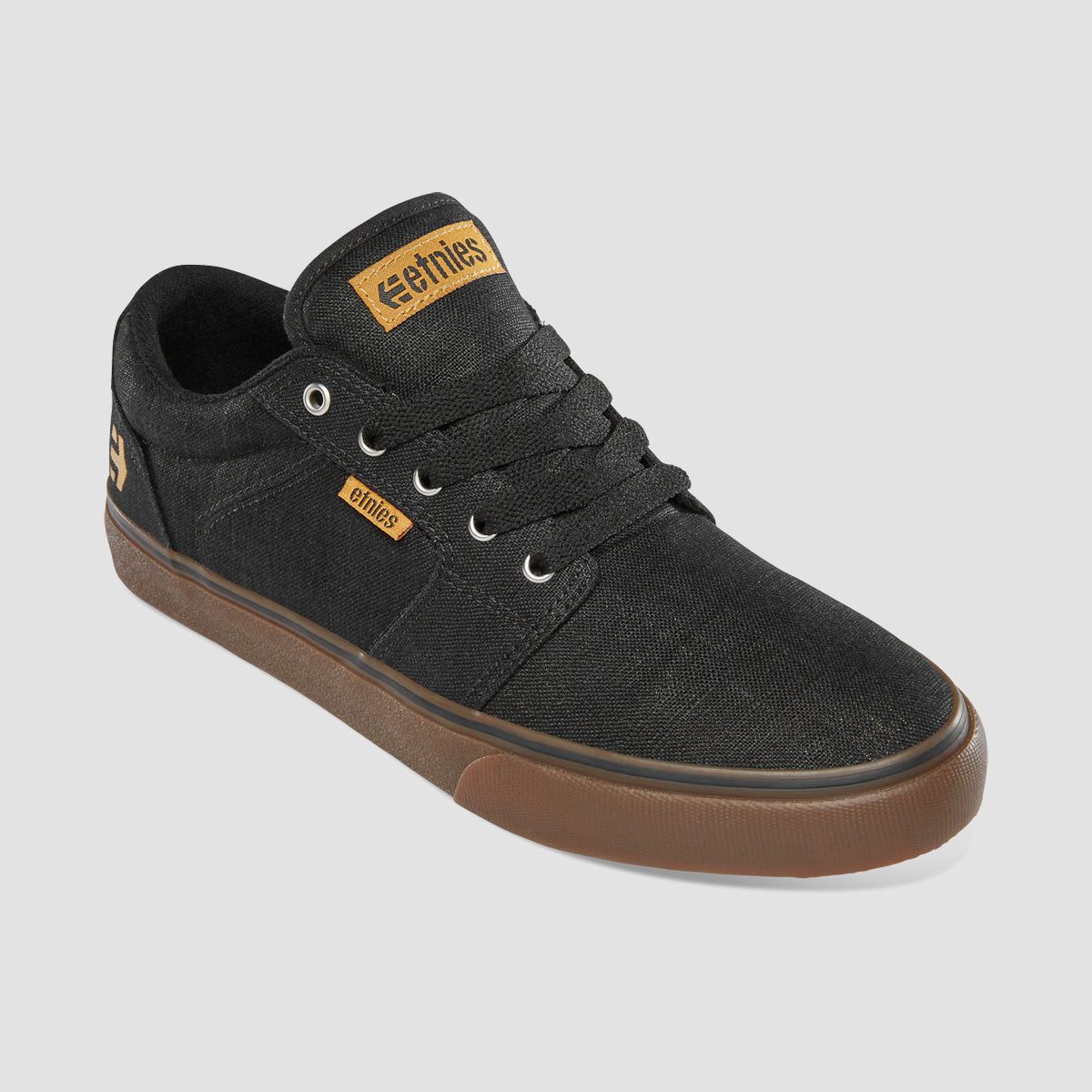 Etnies Barge LS Shoes - Black/Gum/Silver