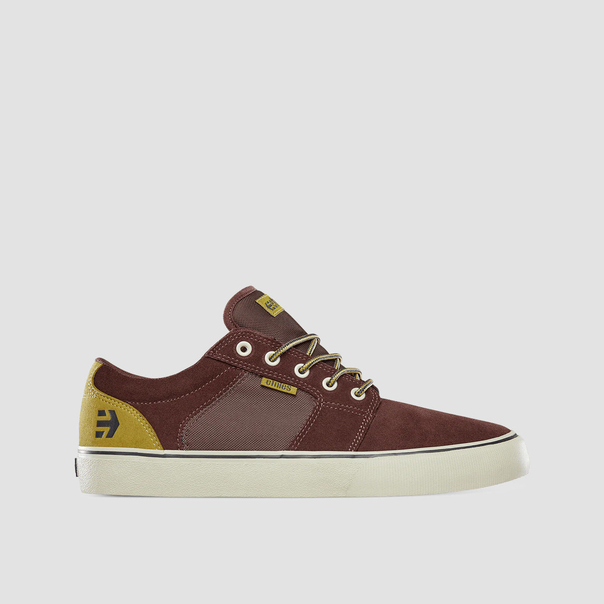 Etnies Barge LS Shoes - Burgundy/Brown