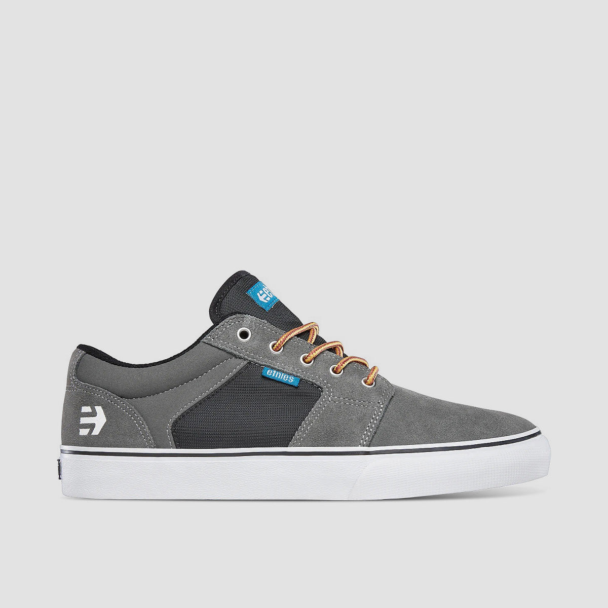 Etnies Barge LS Shoes - Grey/Black/Yellow