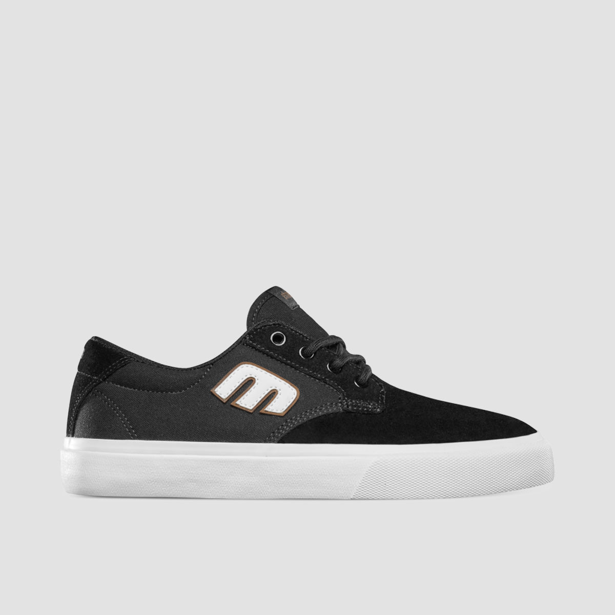 Etnies Barge Plus Shoes - Black/White