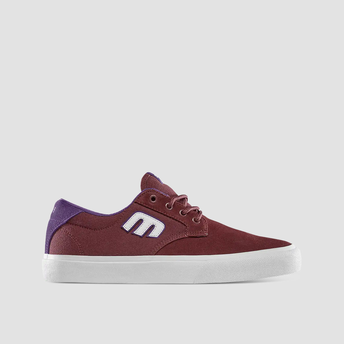 Etnies Barge Plus Shoes - Burgundy