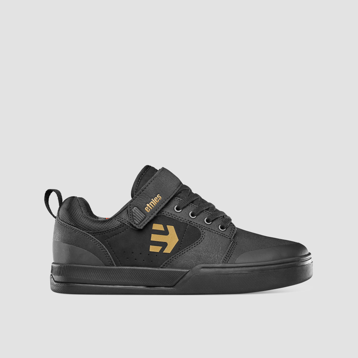 Etnies Camber Clip Mountain Bike Shoes - Black/Gold