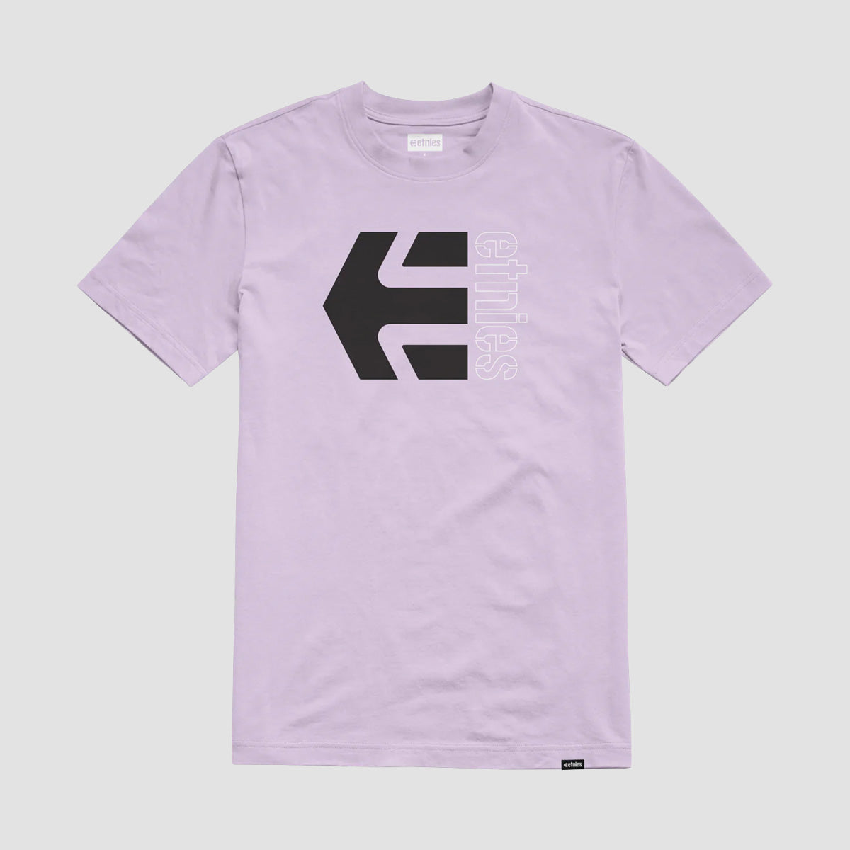 Etnies Corp Combo T-Shirt Lavender