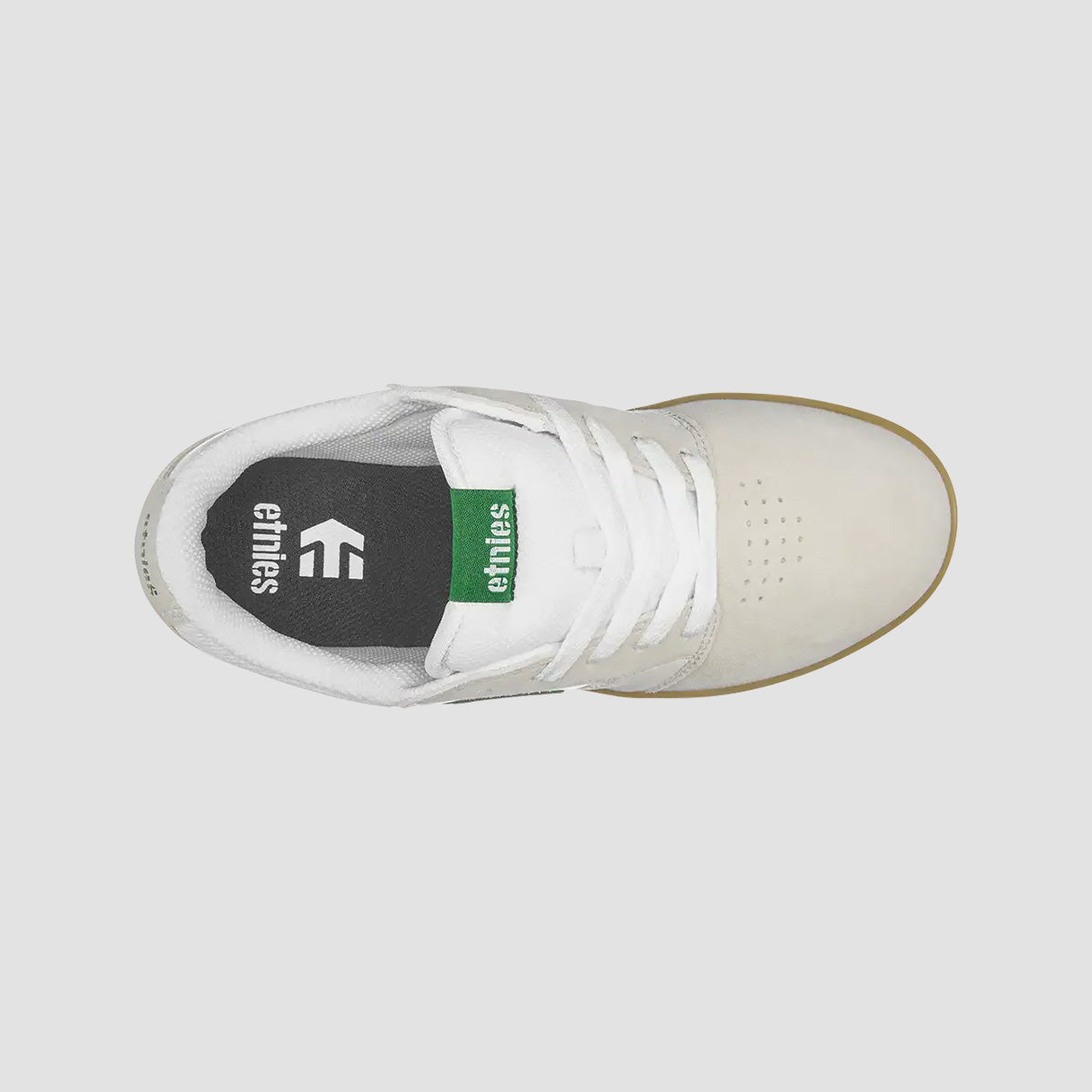 Etnies Cresta Shoes - White/Green/Gum - Kids