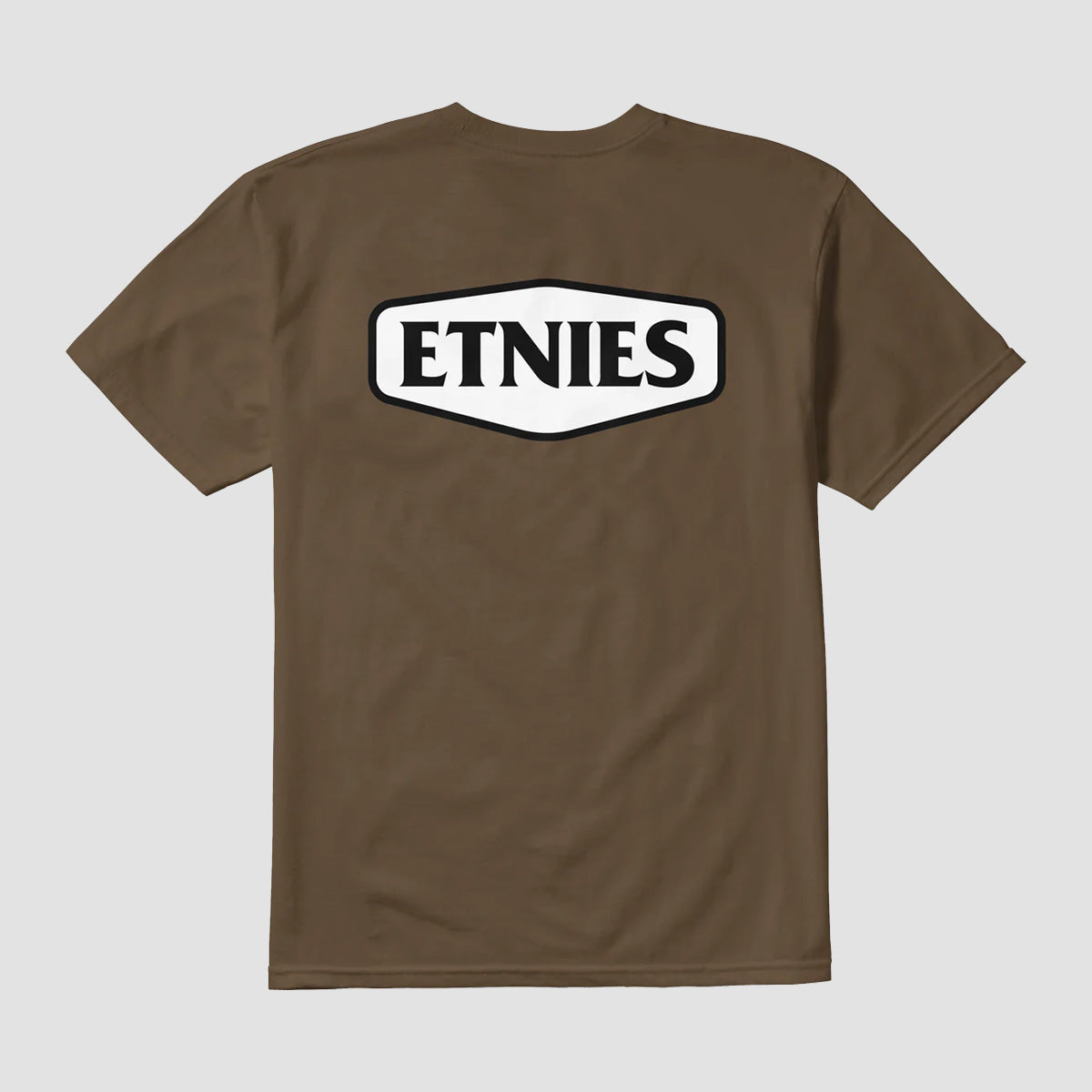 Etnies Dystopia Font T-Shirt Brown