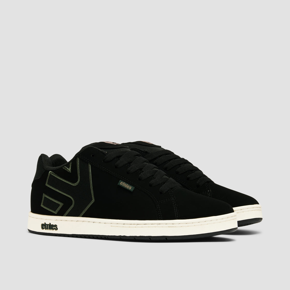 Etnies Fader Shoes - Black/Green