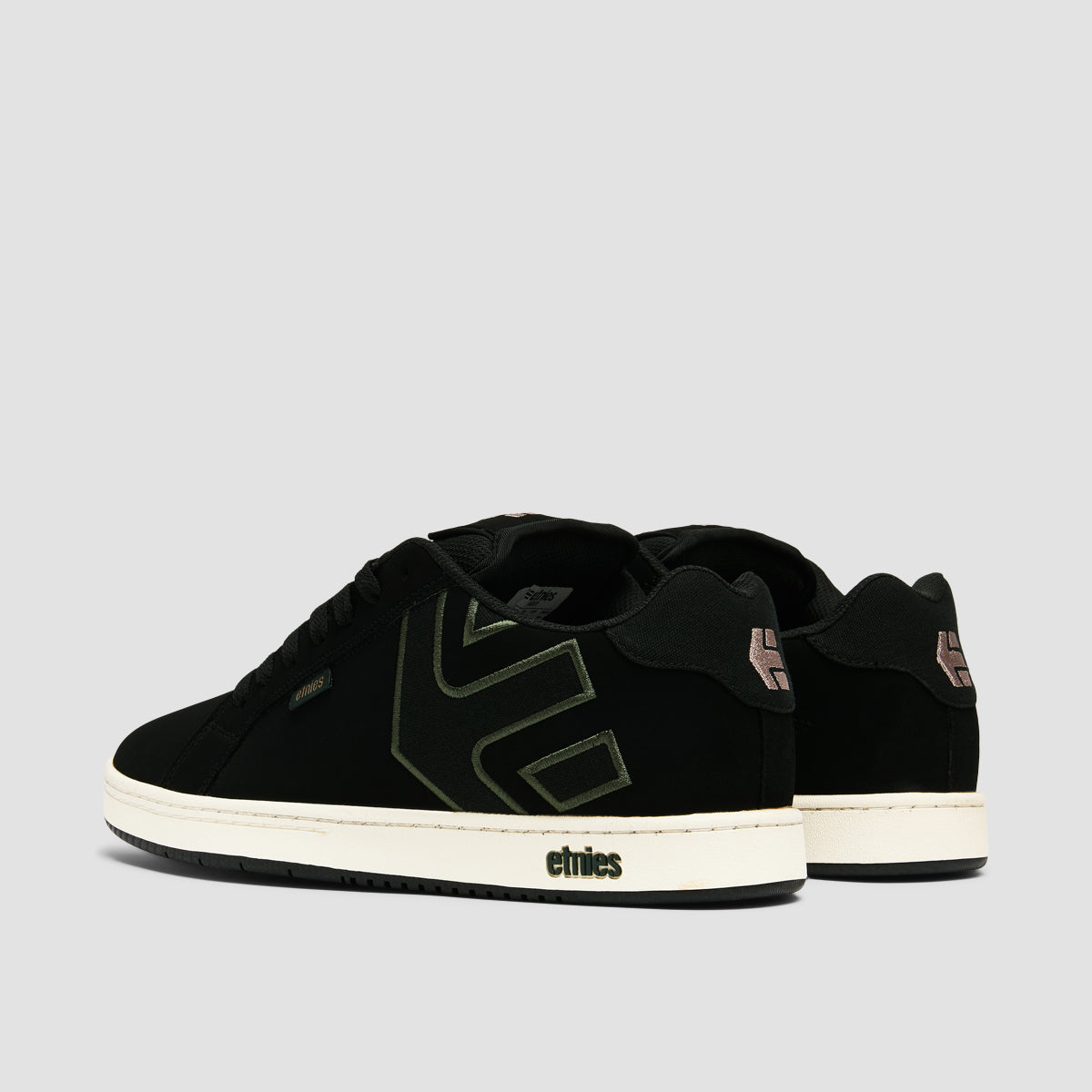 Etnies Fader Shoes - Black/Green