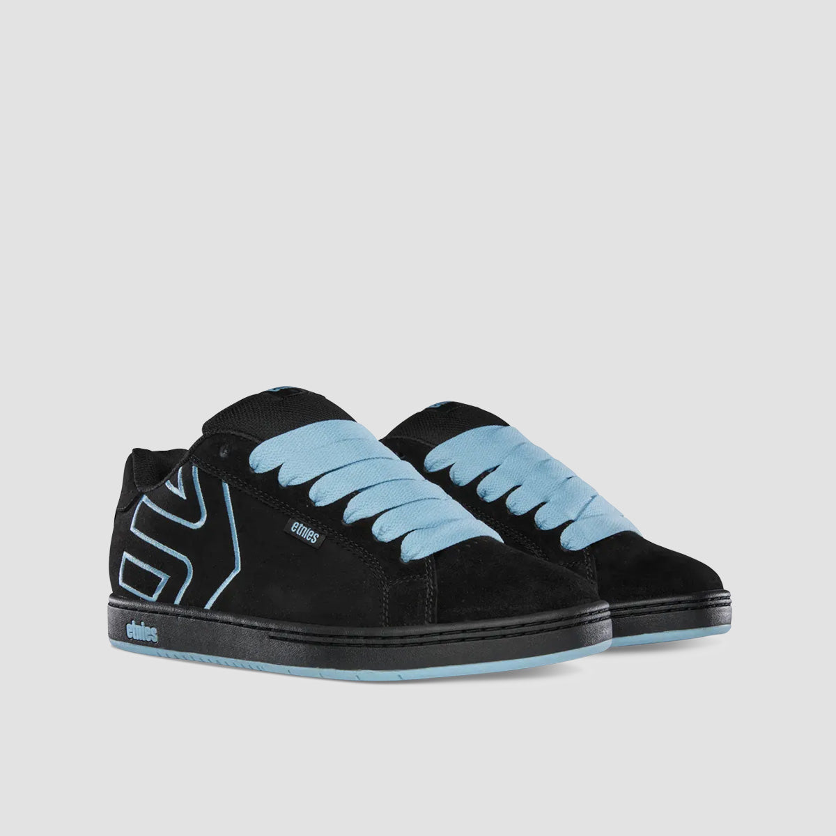 Etnies Fader Shoes - Black/Light Blue
