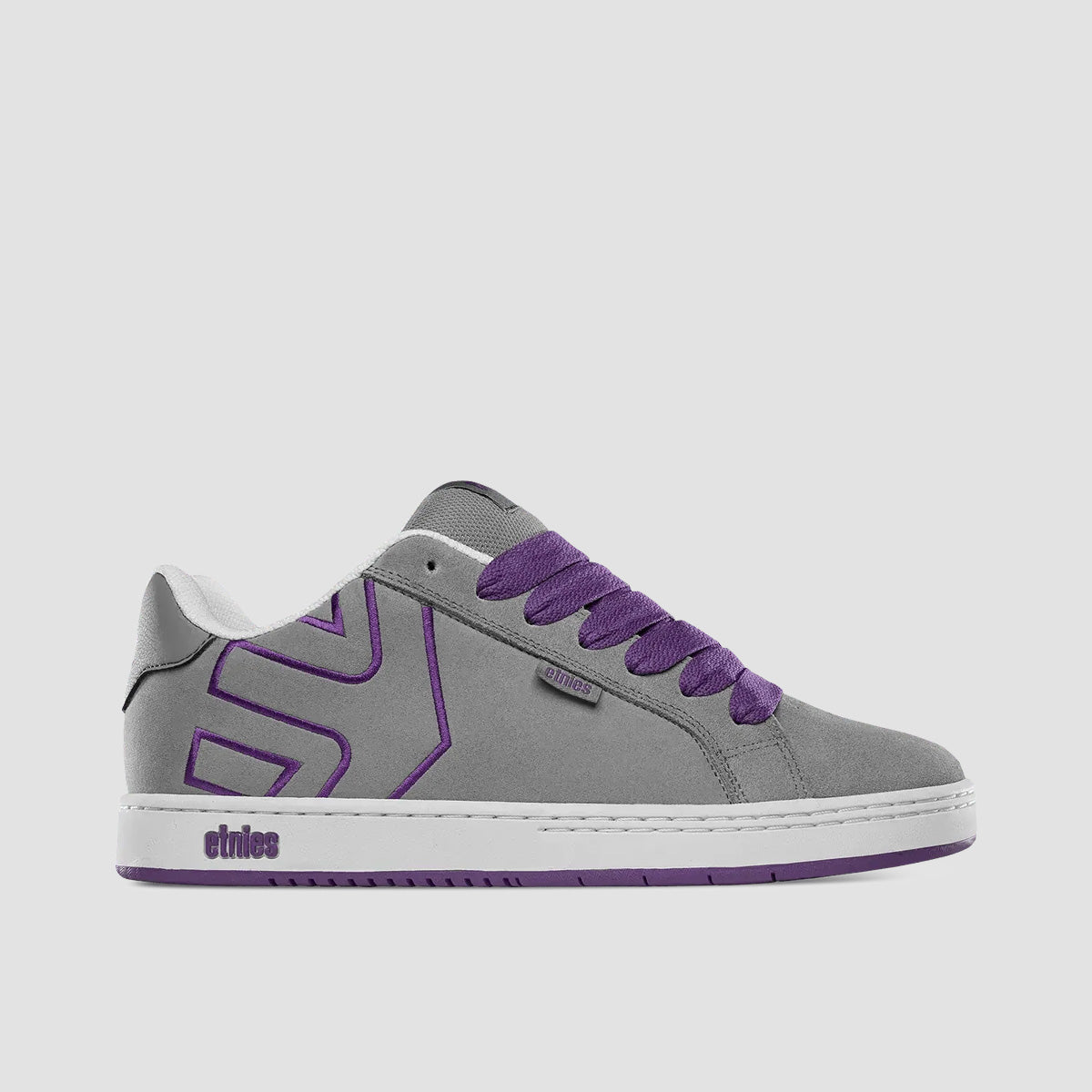 Etnies Fader Shoes - Grey/Purple