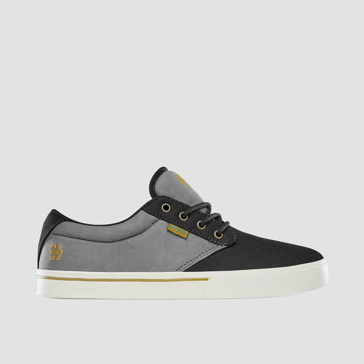 Etnies Jameson 2 Eco Shoes - Black/Dark Grey/Gold